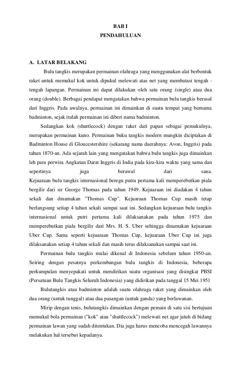 makalah bulu tangkis wood scribd indo
