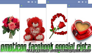 Emoticon Facebook Spesial Cinta