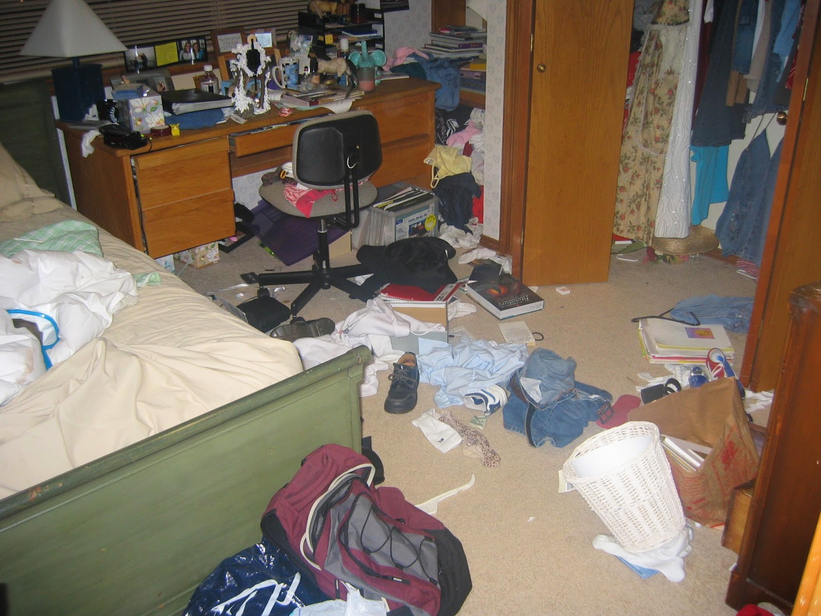 Top O' the Mountain: Messy Rooms