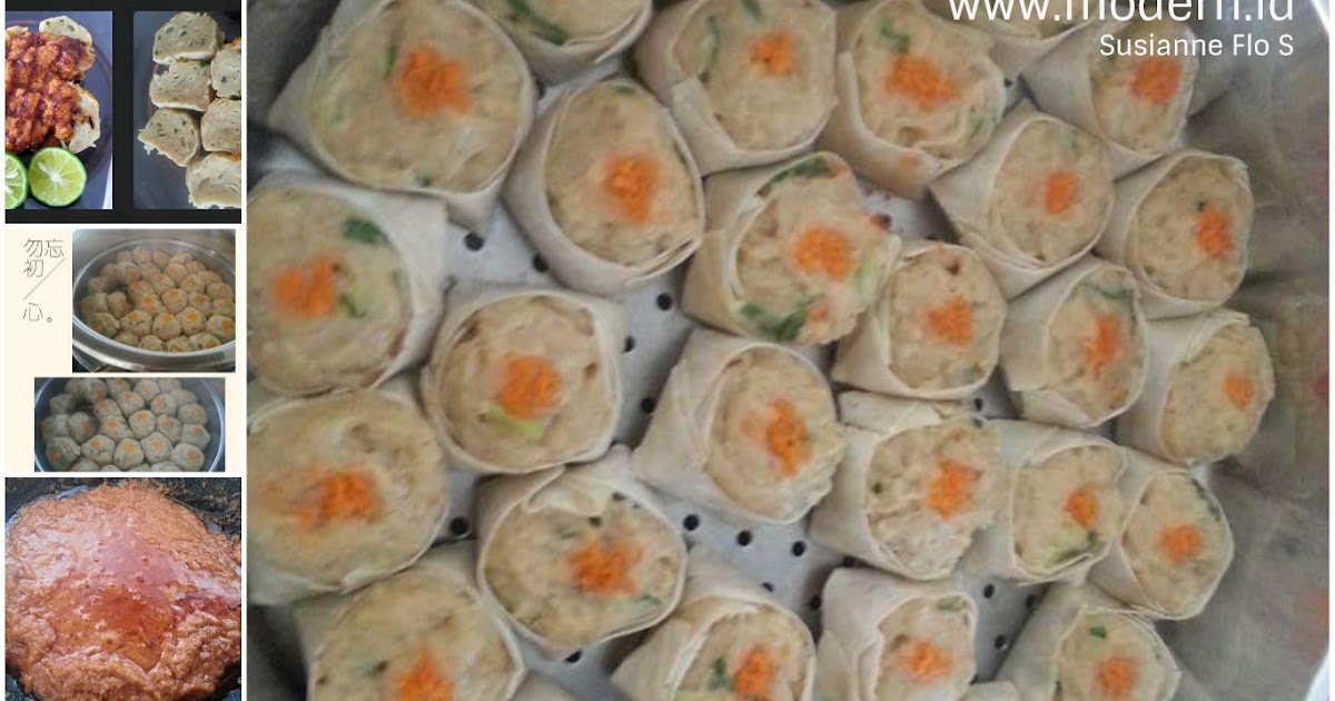 Resep Siomay Ikan Tenggiri Empuk Dan Kenyal Modern Id