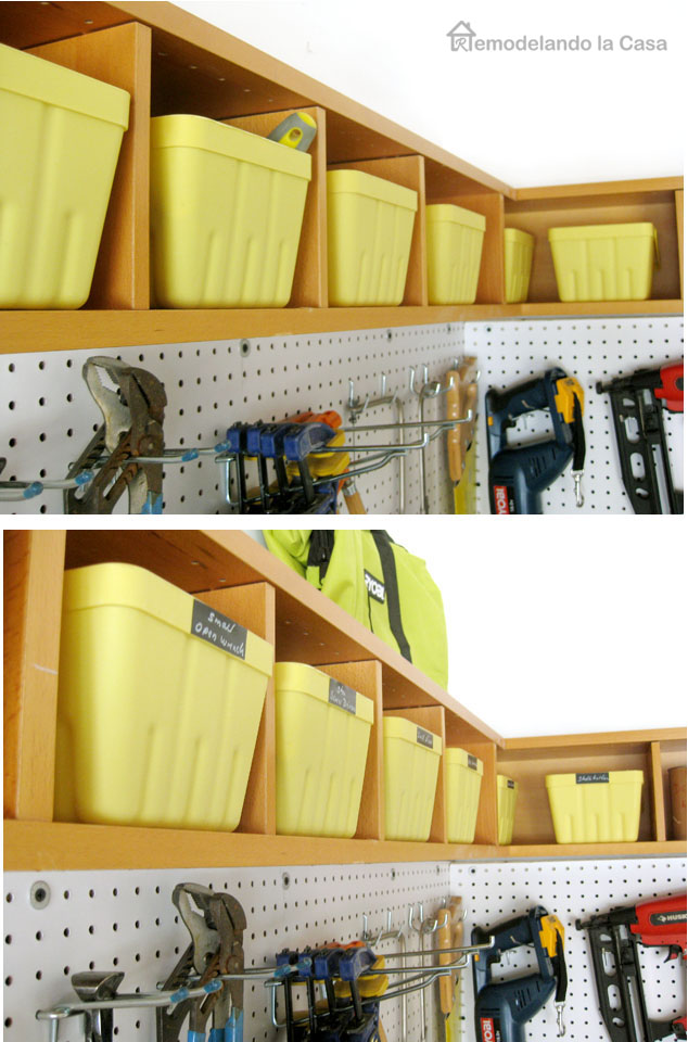 Garage Organization How to Install a Pegboard Remodelando la Casa