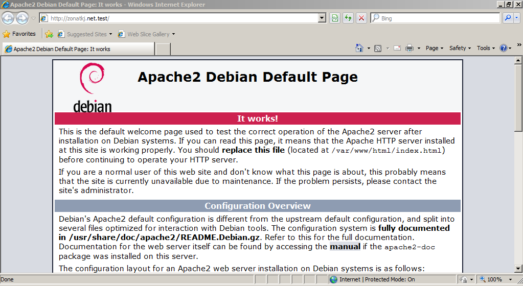 Pages работал. DNS сервер на Debian 11 web. Настройка DNS Debian. Apache2 Debian стандартная страница на русском. Тест DNS.