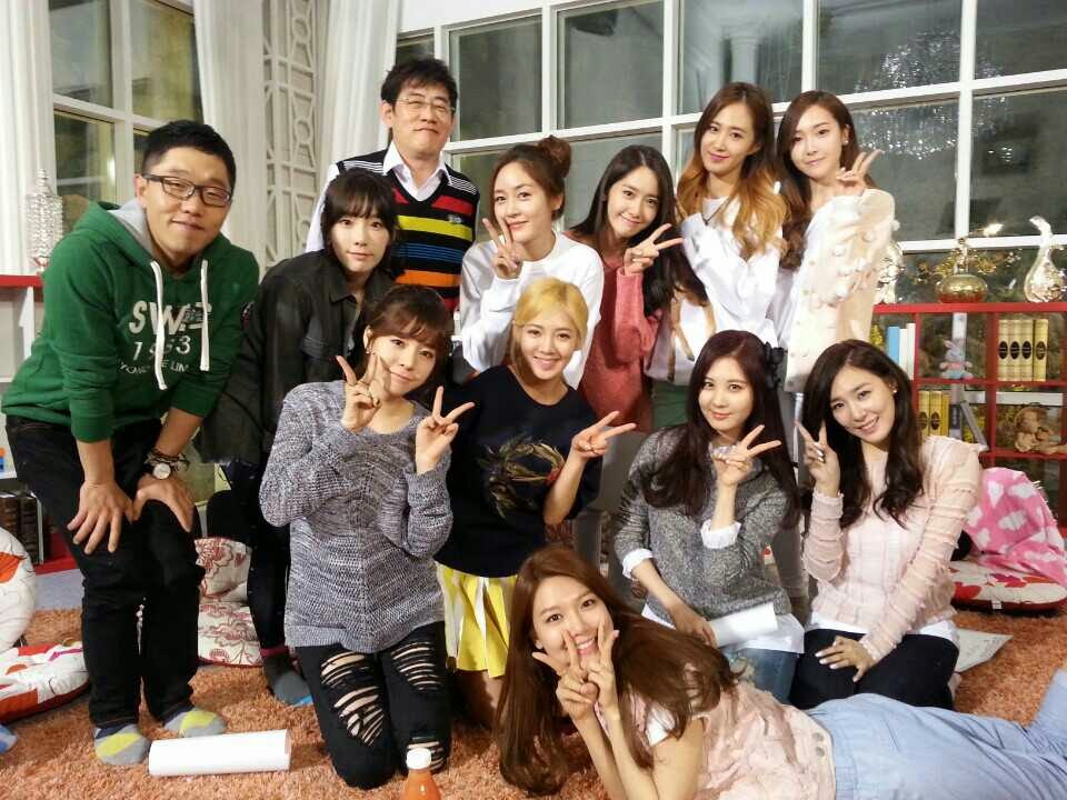 SNSD Overload SNSD on SBS Healing Camp (Photos)