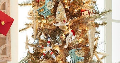 Beach Christmas Tree Decorations At Pier 1 Beach Home Decor
