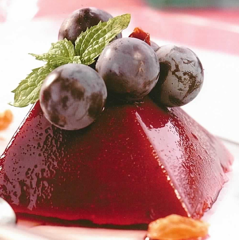 LE GUSTOSE RICETTE DI NONNA MARIA Gelatina di uva fragola e Moscato