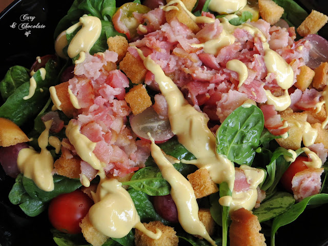 Ensalada de brotes nuevos de espinacas y canónigos - Baby spinach and  lamb’s lettuce salad