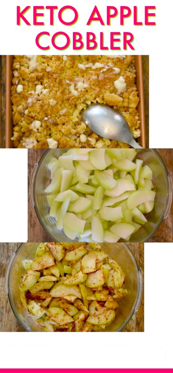 Best Keto Apple Cobbler Recipe Reni's Kitchen