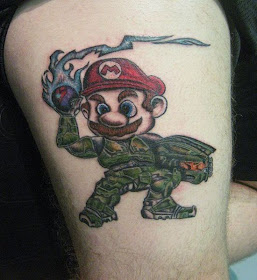 Super mario Tattoo Design - Game Tattoos