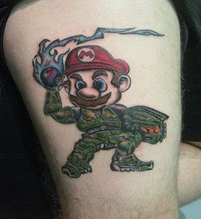 Super mario Tattoo Design - Game Tattoos