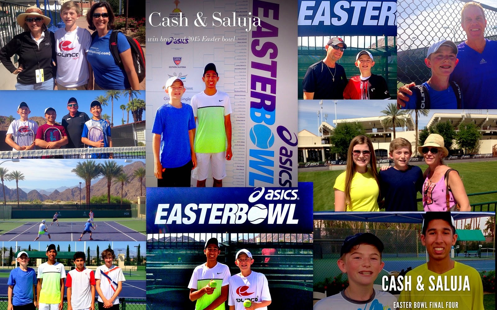 RCC Tennis Easter Bowl Doubles Bronze Ball