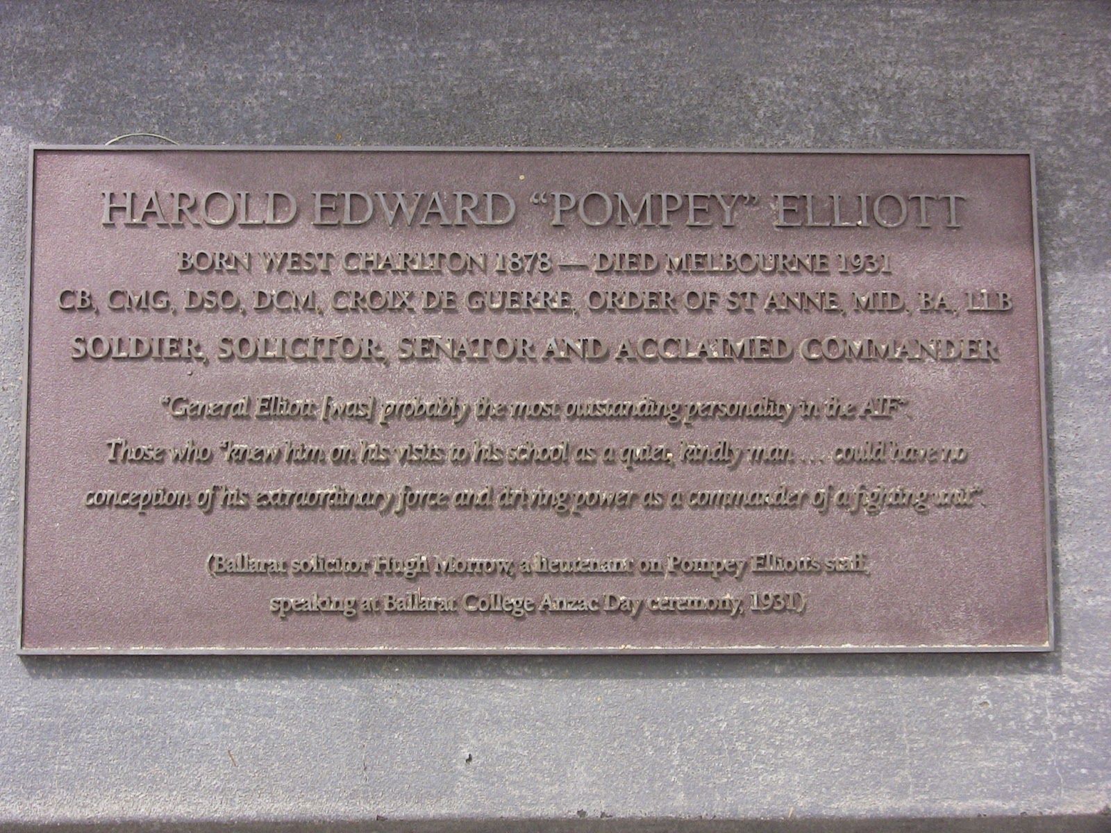 Lemnos Gallipoli Commemorative Committee Inc Ballarat's Memorial