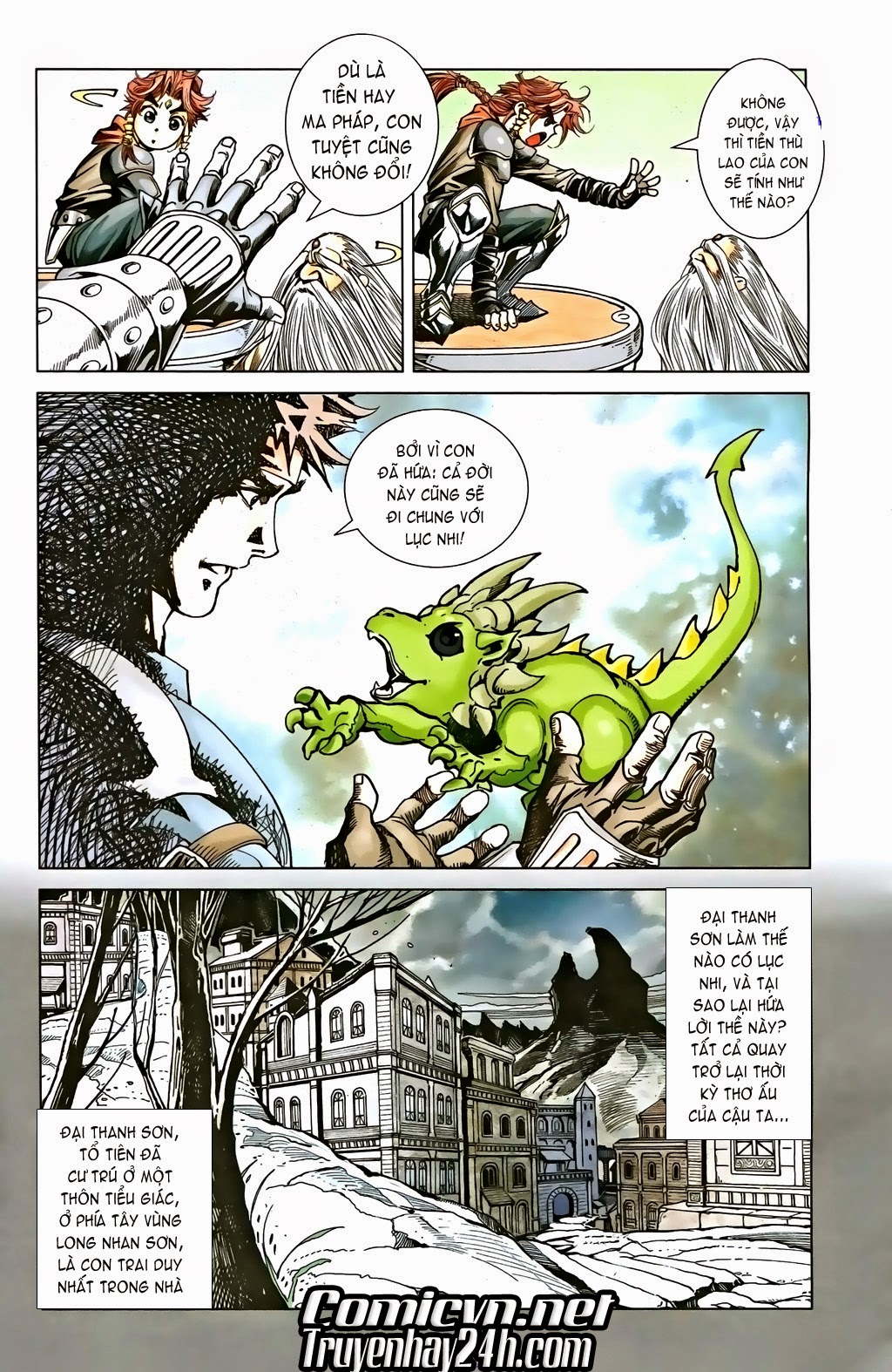Động Binh Thiên Hạ chap 8