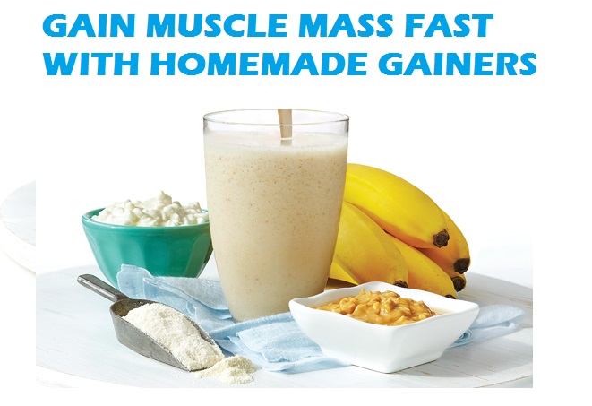 Muscle Palace: Homemade Mass Gainers - Gain Muscle Mass Fast