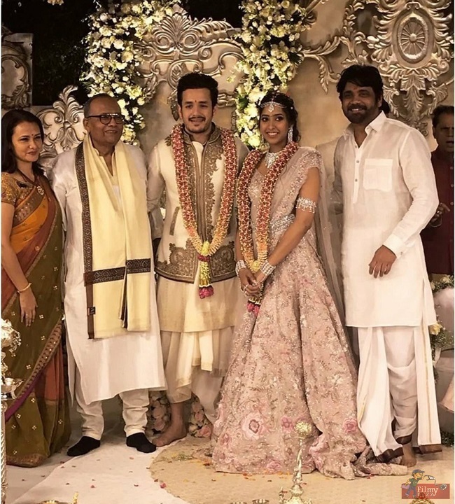 Akhil Akkineni Shriya Bhupal Engagement - Saree Blouse Patterns