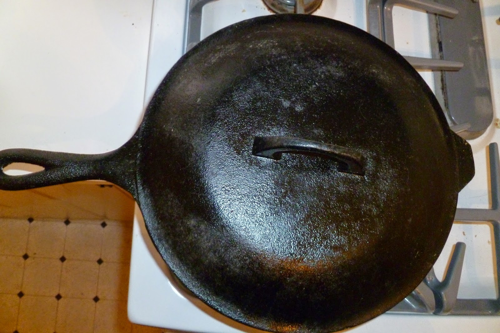 it just Dawned on me . . . cast iron skillet first try