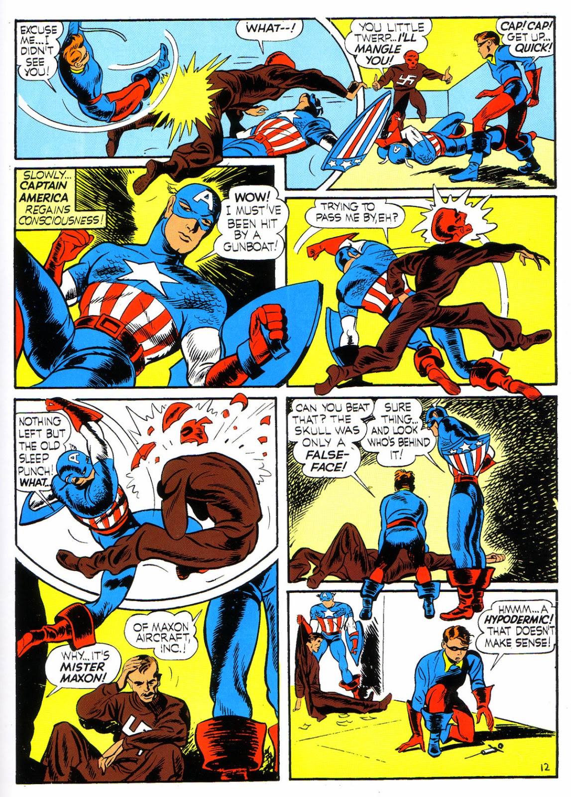 The Great Comic Book Heroes Jack Kirby's Red Skull a history