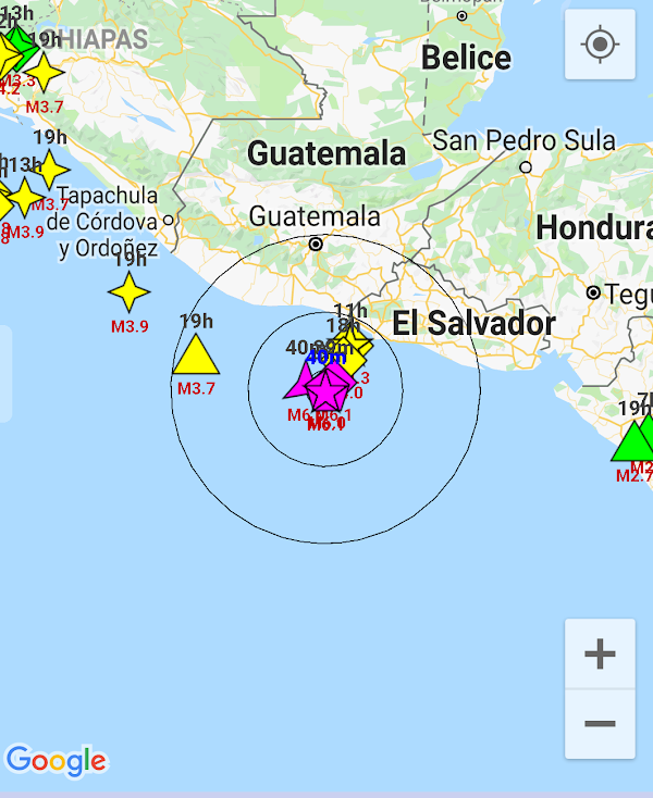 ULTIMA HORA: fuerte sismo sacude las costas de el salvador. ULTIMA HORA: fuerte sismo sacude las costas de el salvador.