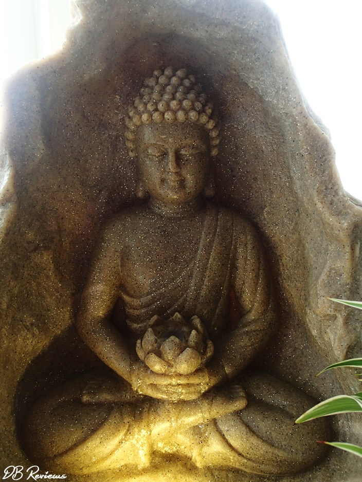 Eternal Light Peaceful Buddha Fountain Water Feature 