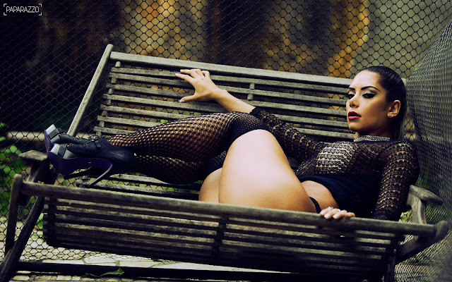 Fotos de Graciela Carvalho pelada em ensaio sensual para o Paparazzo