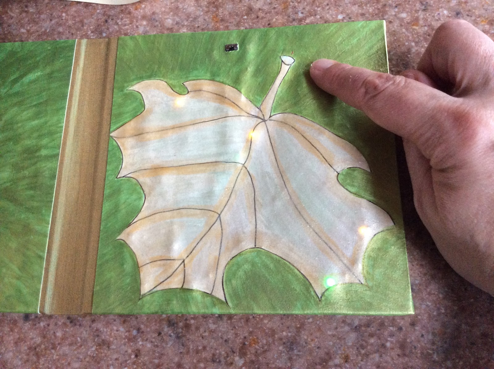 Bling the Book Maple Leaf Book