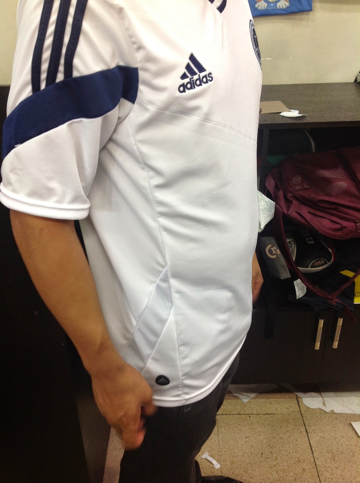 adidas white jersey