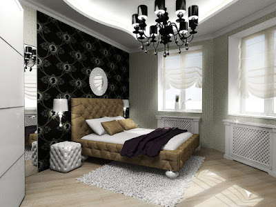 +50 Art Deco bedroom interior design decor style 2019