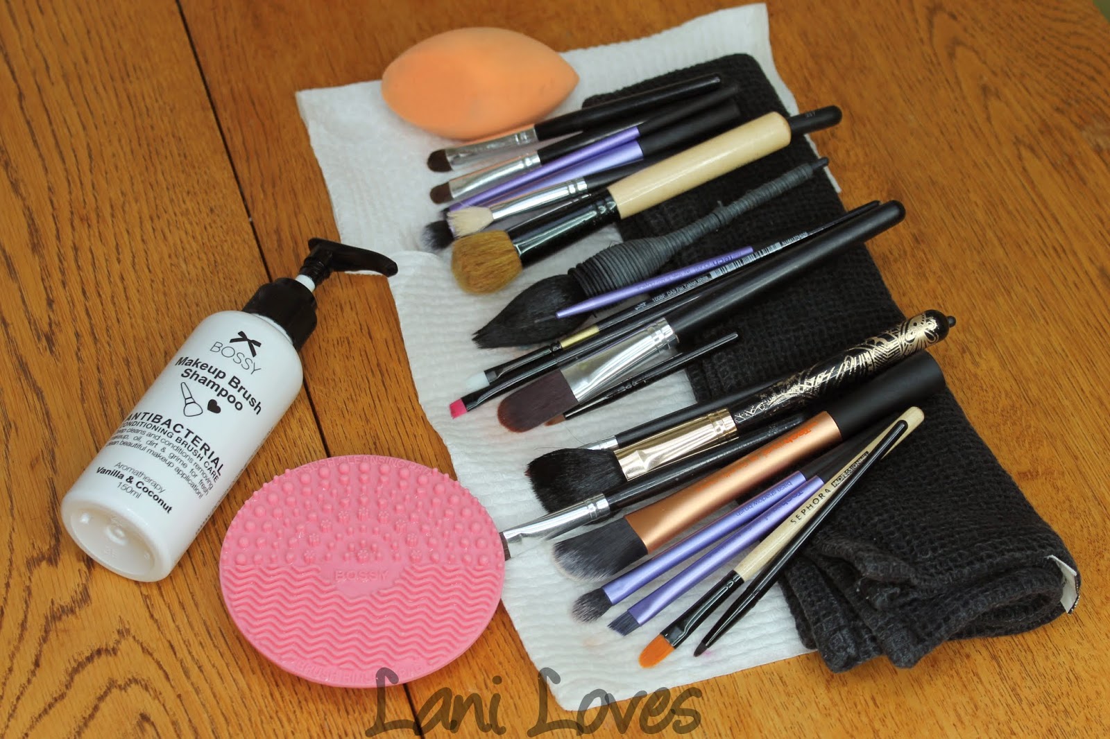 Brush Cleaning 101 with Bossy Cosmetics