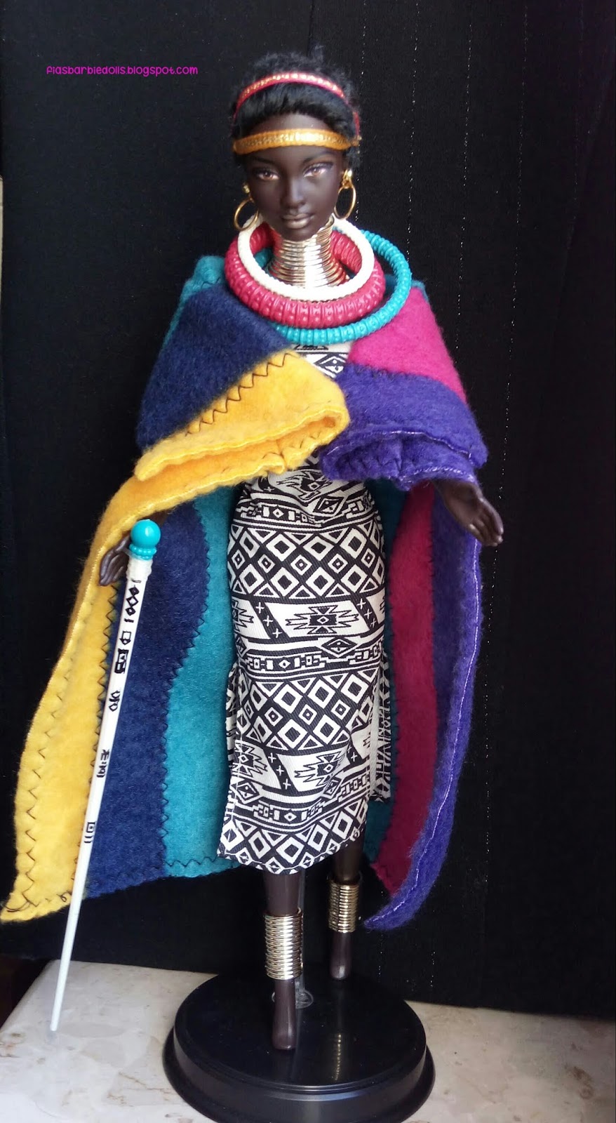 Fia's Barbie Dolls Princess of South Africa™ Barbie® Doll 2002