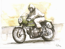 Harley Davidson "Ala Verde", 1963
