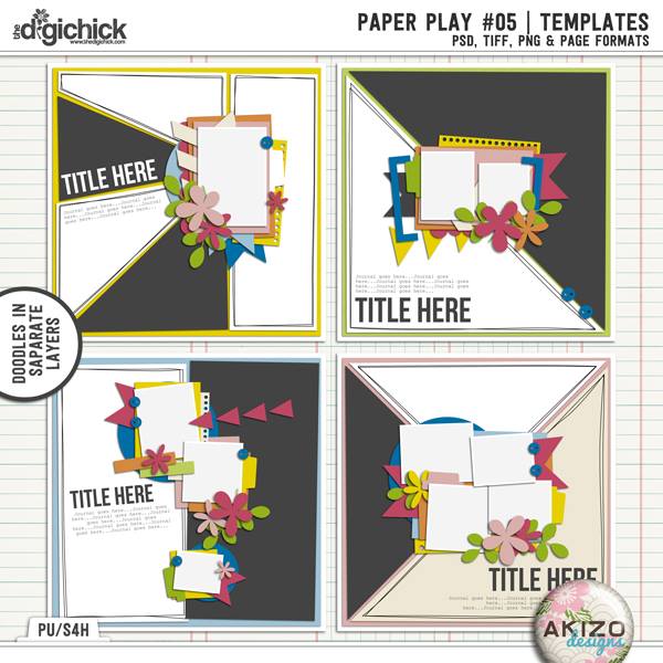 Paper Play 05-2 by Akizo Designs