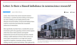 http://ubyssey.ca/opinion/is-there-biased-imbalance-in-neuroscience-research-letter/