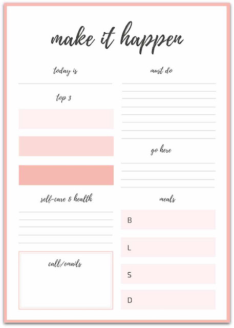 Template to do list