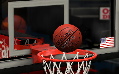 NBA 2K13 Spalding Never Flat Basketball Patch