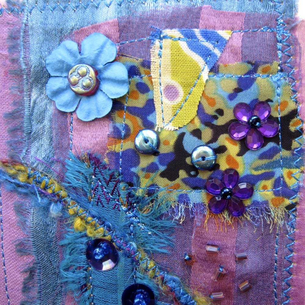 Ro Bruhn Art Collage Cards on Etsy