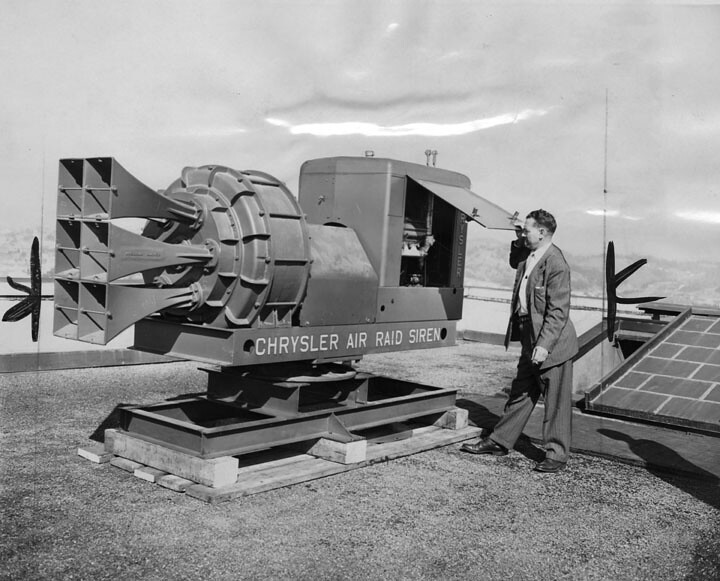 Chrysler Air Raid Siren 