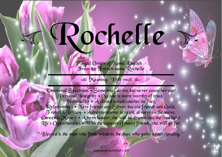 Rochelle Unique Names