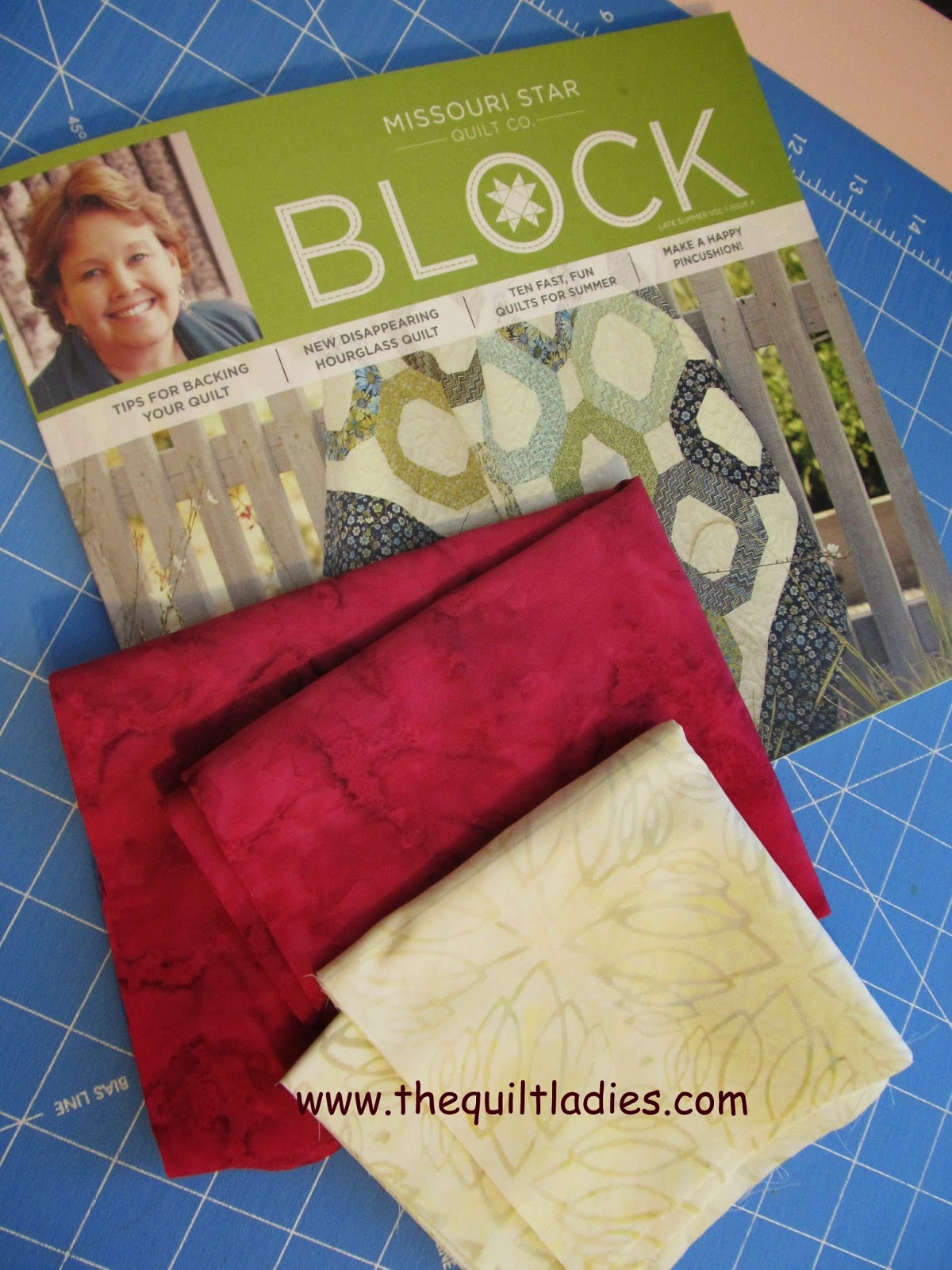 Block quilt magazine pattern