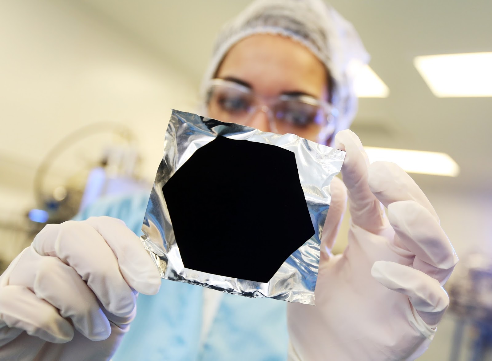 Vantablack Material tergelap di bumi yang pernah di buat bankjim