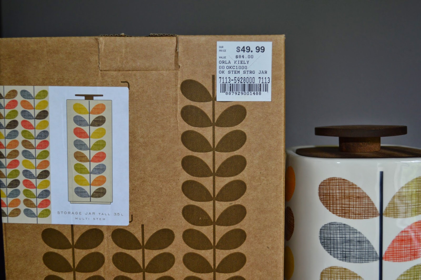 I Love Orla Kiely Haul + Review Orla Kiely Multi Stem Storage Jar