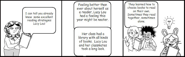 Literacy Roots: Reading Strategies- Comic Book Style