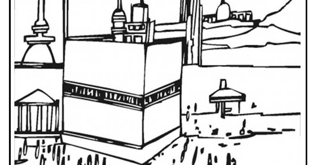 Coloring Pages Of The Kaba In Mecca Coloring Pages