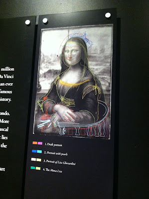 Hidden beneath the Mona Lisa are 3 other paintings