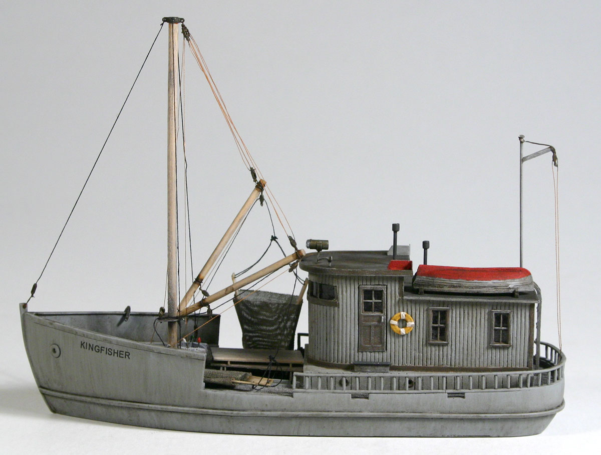 Vilius's scale modeling endeavors: Building Trawler by Maritime Art Pt.3