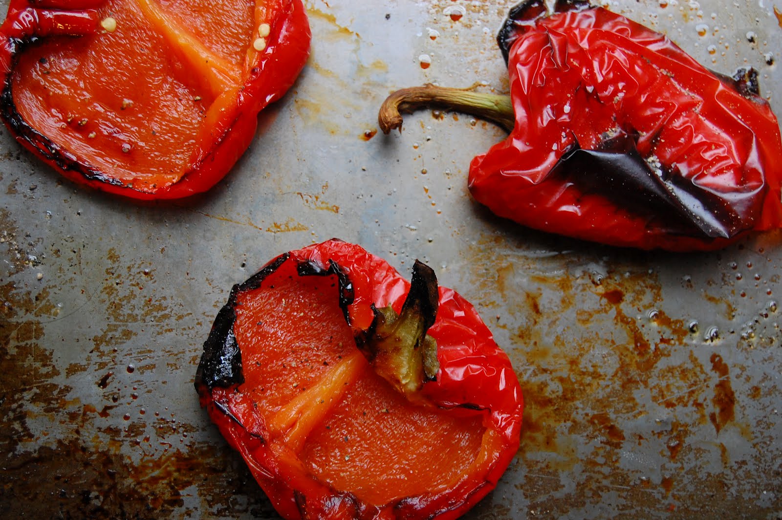 palate/palette/plate Roasted Red Peppers + A Summery Soup