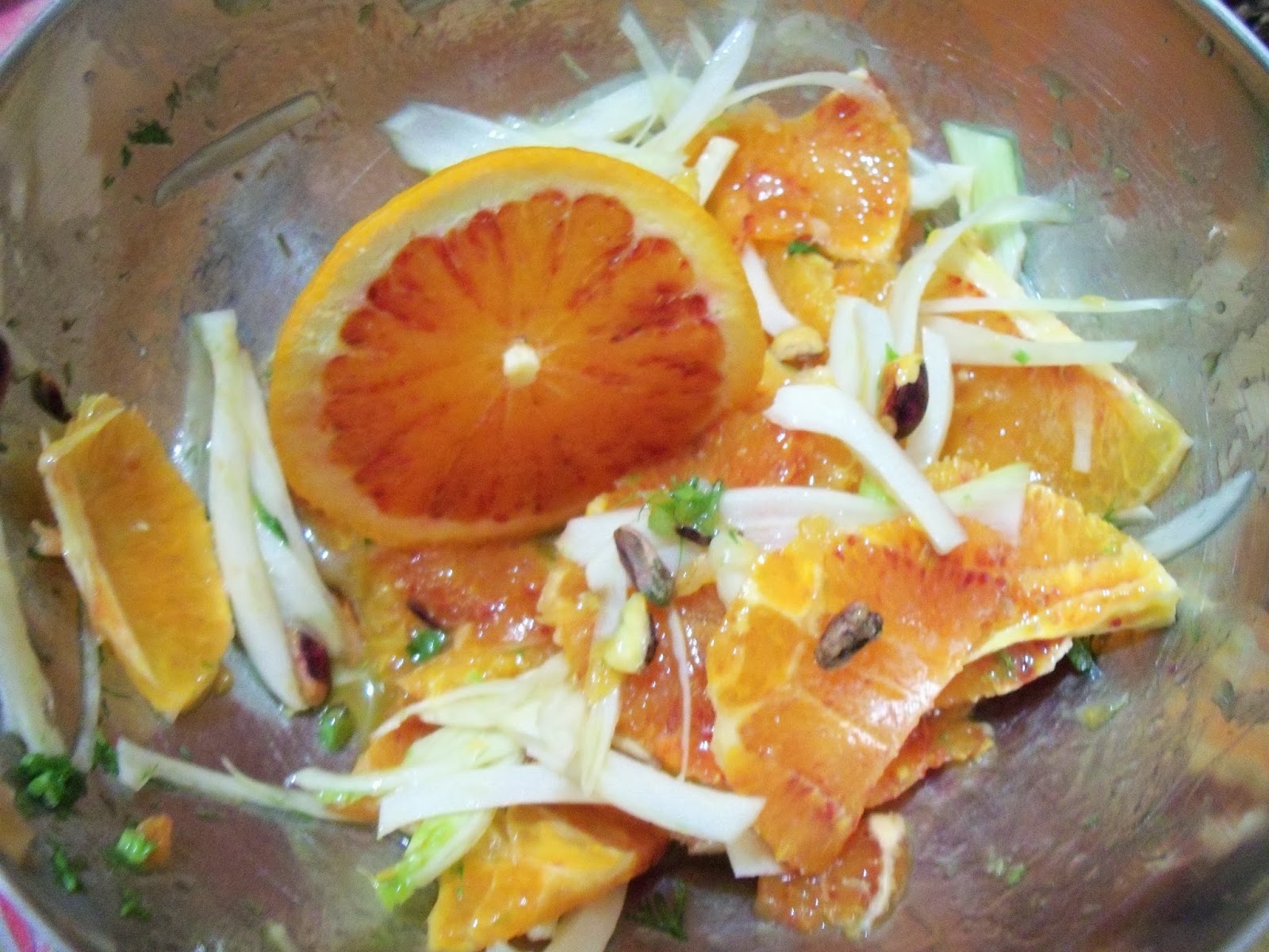 insalata di arancia e finocchi