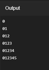 how to print number triangle in c language pattern printing