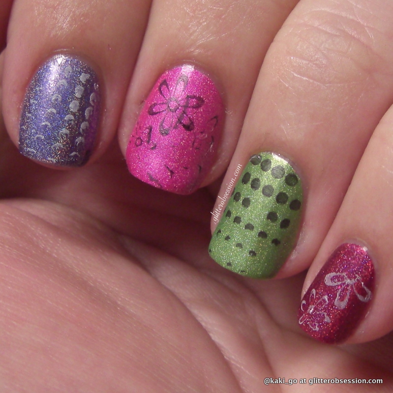 glitter obsession Born Pretty Stamping Plate in M60 Images & Review