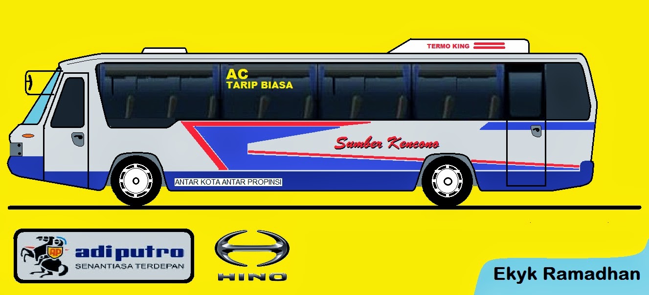 Desain Bus Indonesia Kumpulan Desain Bus