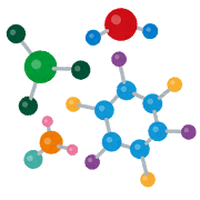 分子のイラスト