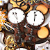Decorated Clock Cookies For New Year's Eve